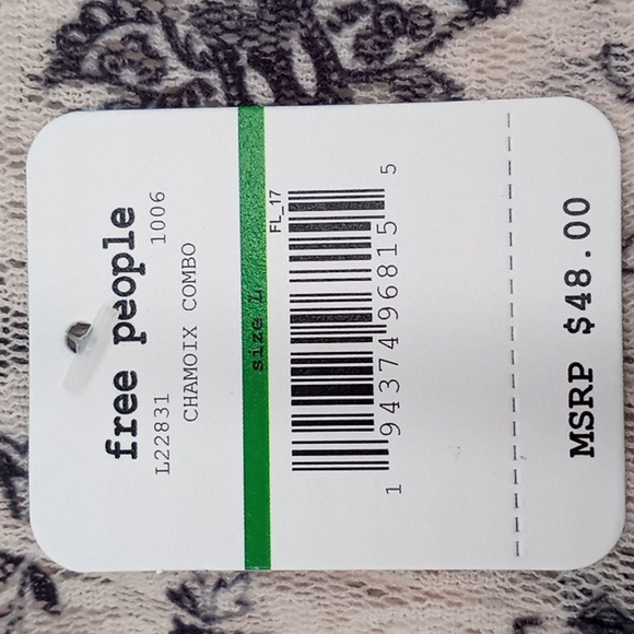 Free People Layered in Lace Leggings Ivory Chamoix Combo - Picture 14 of 14